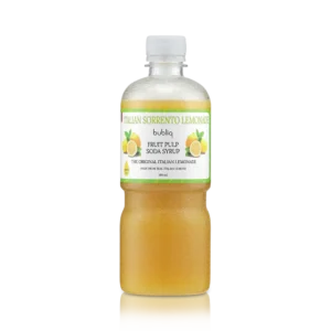 Getränkesirup mit Zitronengeschmack aus Italien