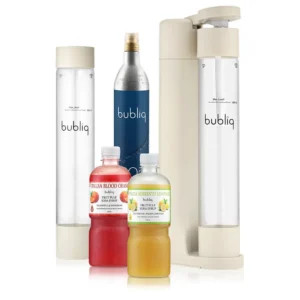bubliq value pack i beige - stilren sodavandsmaskine